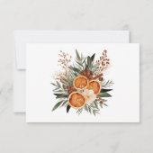 ボホウィンターウェディングの詳細 招待状 (裏面)