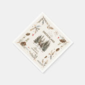 ボホウィンターオネダーランド誕生日 スタンダードカクテルナプキン (角)