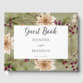 ボホウィンターグリーナリーブッシュセージグリーン ゲストブック (正面)