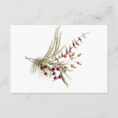 ボホウィンターグリーンリーブーズ披露宴 エンクロージャーカード (裏面)