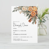 ボホウィンターシトラスドライオレンジリハーサルディナー 招待状 (スタンド正面)