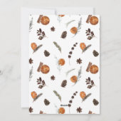 ボホウィンターシトラスリースメリークリスマスフォトホー シーズンカード (裏面)