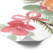 ボホウィンタードライシトラスフローラブライダルへようこそ ポスター (角)