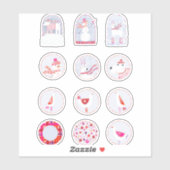 ボホウィンターホリデイ シール (シート)