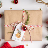 ボホウィンターホリデー結婚ズドライオレンジ ギフトタグ