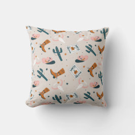 ボホウェスタンのクリスマス – ベージュ クッション