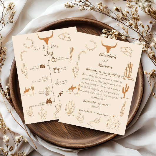 ボホウェスタンカウボーイイラストレーションイベントタイムライン プログラム