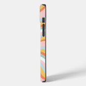 ボホウェーブサンレイズレトロデザイン Case-Mate iPhoneケース (裏面 / 左)