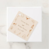 ボホウエスタンカウボーイイラストレーション結婚ズ フェイバータグ (インサイチュ)