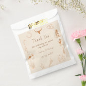 ボホウエスタンカウボーイイラストレーション結婚ズ フェイバーバッグ (封をした状態)