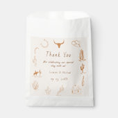 ボホウエスタンカウボーイイラストレーション結婚ズ フェイバーバッグ (正面)