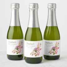 ボホウォーカラフルトカラーフローラベビーシャワーカスタム