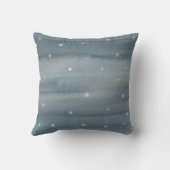 ボホウォーターカラースターズベアカブ誕生スタッツ子供部屋 クッション (裏面)