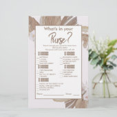 ボホウォーターカラーパンパスグラスブライダルシャワーゲーム (スタンド正面)