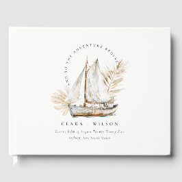 ボホウォーターカラーパームセーロボートシースケー結婚プ ゲストブック