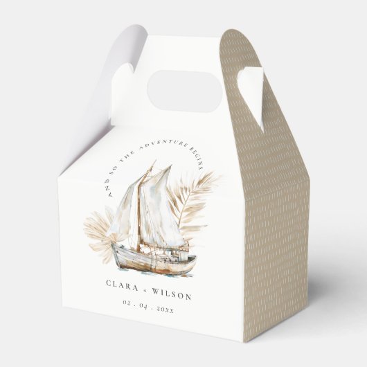 ボホウォーターカラーパームセーロボートシースケー結婚プ フェイバーボックス (正面サイド)