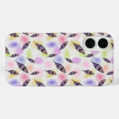 ボホウォーターカラーフェザーズパステル素朴シック Case-Mate iPhoneケース (裏面 (横))