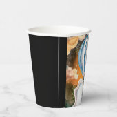 ボホウォーターカラーホットエアバルーン誕生日 紙コップ (右)