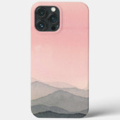 ボホウォーターカラーマウンテンサンセット Case-Mate iPhoneケース (裏面)