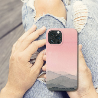 ボホウォーターカラーマウンテンサンセット iPhone 13 PRO MAXケース