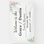 ボホウォーターカラーユーカリグリーナリーファミリー懇親会 横断幕 (縦)