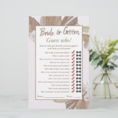 ボホウォーターコロドライパンパスグラスブライダルシャワーゲーム (スタンド正面)