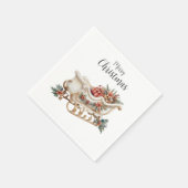 ボホウォータースリークリスマスペーパーナプキン スタンダードカクテルナプキン (角)