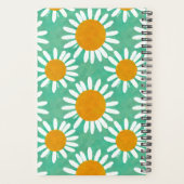 ボホウォーター色のデイジー プランナー手帳 (裏面)