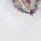 ボホウォーター色のフローラ馬 薄葉紙 (詳細)