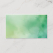 ボホウォーター色の恐竜の緑のおむつラッフル エンクロージャーカード (裏面)