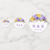 ボホウォーター色の春の花結婚ズ コンフェッティ (正面)