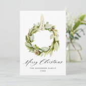 ボホウォーター色の緑のリース非写真 シーズンカード (スタンド正面)