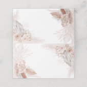 ボホウォーター色の花座席表 プレイスカード (外部開封)