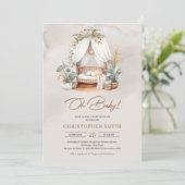 ボホウォーター色ニュートラルベビーヌーク熱帯 招待状 (スタンド正面)