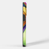 ボホウォーター色バタフライ iPhoneケース (右側面)