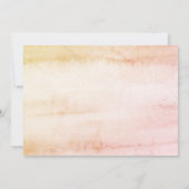 ボホウォーター色ピンクアップル先生 ノートカード (裏面)