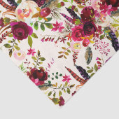 ボホウォーター色フローラ羽ティッシュペーパー 薄葉紙 (詳細)