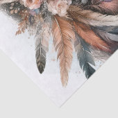 ボホウォーター色フローラ羽毛ホースティッシュペーパー 薄葉紙 (詳細)