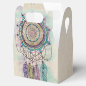 ボホウォーター色マンダラドリームキャッチャー フェイバーボックス (オープン)