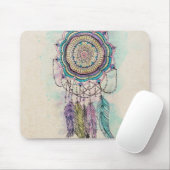 ボホウォーター色マンダラドリームキャッチャー マウスパッド (マウス)