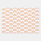 ボホウォーター色レインボーサン ラッピングペーパーシート (正面2)