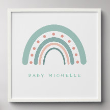 ボホウォーター色レインボーパーソナライズされた