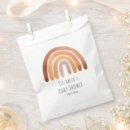 ボホウォーター色レインボーベビーシャワー恵みバッグ フェイバーバッグ