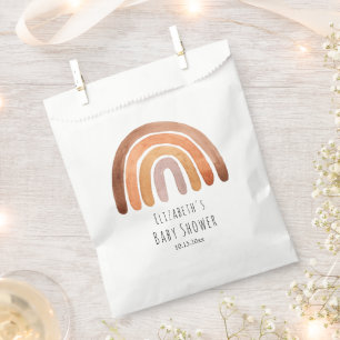 ボホウォーター色レインボーベビーシャワー恵みバッグ フェイバーバッグ