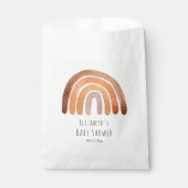 ボホウォーター色レインボーベビーシャワー恵みバッグ フェイバーバッグ (正面)