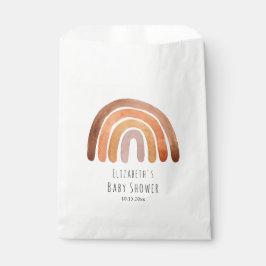 ボホウォーター色レインボーベビーシャワー恵みバッグ フェイバーバッグ