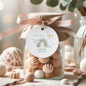 ボホウォーター色レインボーベビーシャワー フェイバータグ