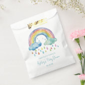 ボホウォーター色レインボーベビーシャワー フェイバーバッグ (封をした状態)