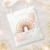 ボホウォーター色レインボー誕生日 フェイバーバッグ (クリップ留めされた状態)