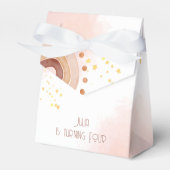 ボホウォーター色レインボー誕生日 フェイバーボックス (正面サイド)